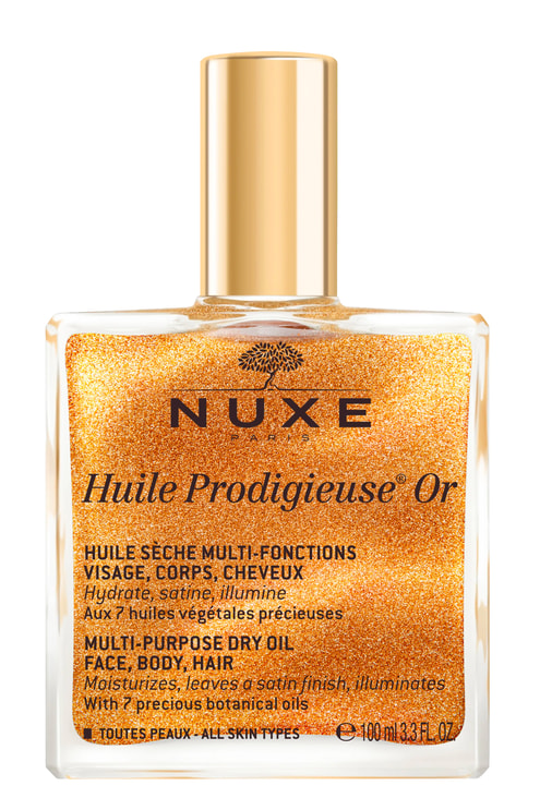 Aceite seco iluminador 3 en 1 prodigieuse or
